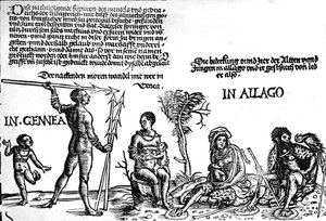 Der Kunig von Gutzin, stampa realizzata da Georg Glockendon, 1511 da Hans Burgkmair